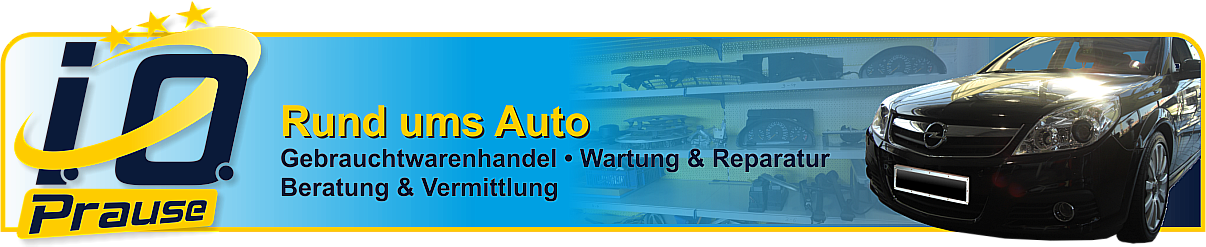 Gebrauchtwaren – Ingo Prause, Rund ums Auto